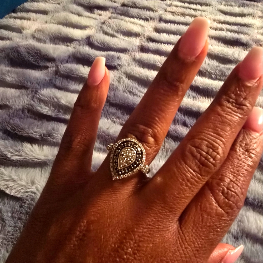 Pear Shape .925 Sterling Silver